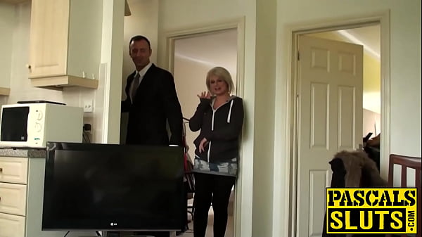 Submissive big tits blonde Bonnie submits to Pascal White