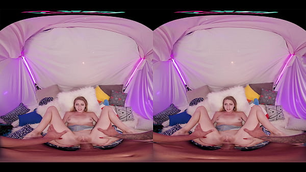 VRHUSH Sneaky anal sex with hot blonde Kyler Quinn