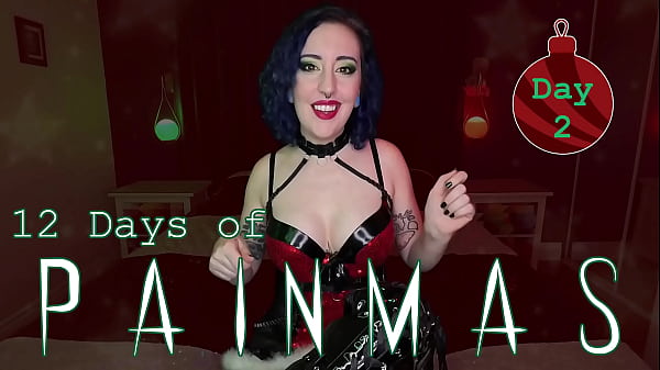 DAY 2 – 12 DAYS OF PAINMAS – Preview – Christmas CBT & Pain Play Slave Tasks by Miss Faith Rae with BDSM Instructions & Femdom POV – HD 1080p MP4