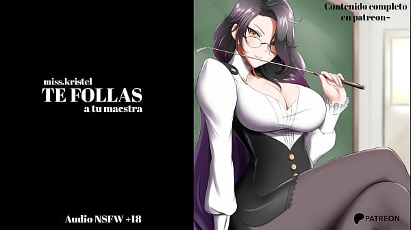 La MAESTRA se pone caliente y te FOLLA para subirte las calificaciones. ROLPLAY JOI ASMR