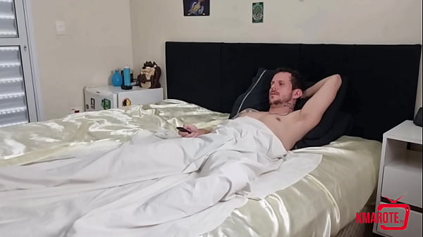 Loira BDSM me amarrou e cavalgou gostoso