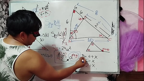 14 Trigonometría : Calculando áreas y Triángulos Notables – Matemáticas Sexuales