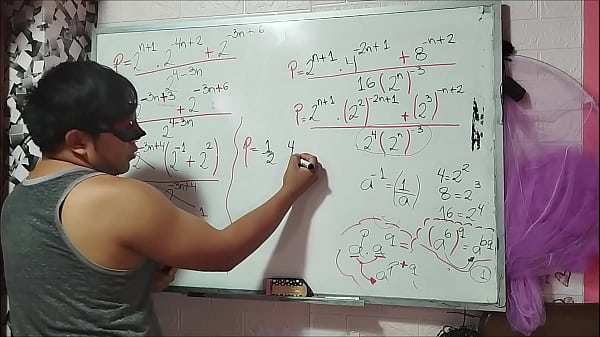 22 Álgebra: Leyes de Exponentes – Simplificación – Matemáticas Sexuales